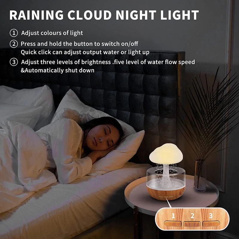 Xiaomi Colorful Mushroom Humidifier & Night Light