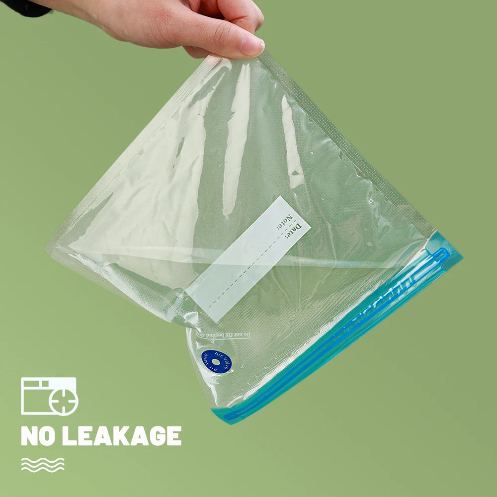 10-Pack Vacuum Sealed Food Storage Bags